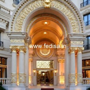 Stylish Luxury Hotel Front Architecture No-2237