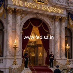 Luxury Hotel Balcony Elevation Designs No-2246