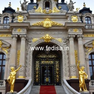 Contemporary Hotel Front Elevation Luxury No-2257