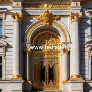 Luxury Hotel Exterior Design with Balcony No-2271