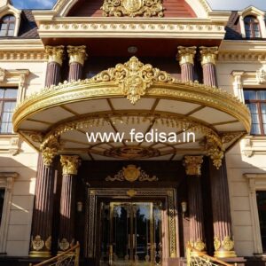 Grand Luxury Hotel Front Facade Design No-2292