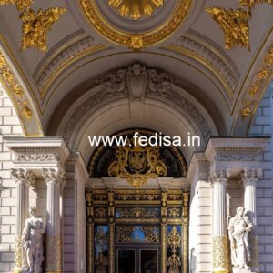 Premium Luxury Hotel Entrance Architecture No-2297