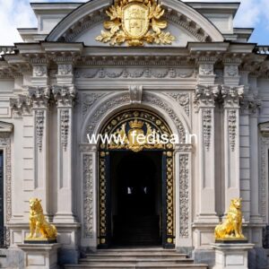 Contemporary Luxury Hotel Front View No-2323