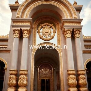 Luxury Hotel Elevation with Modern Architecture Style No-2328