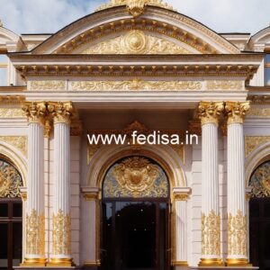 Luxury Hotel Exterior with Sophisticated Style No-2332