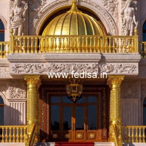 Stylish Luxury Hotel Entrance Elevation No-2343