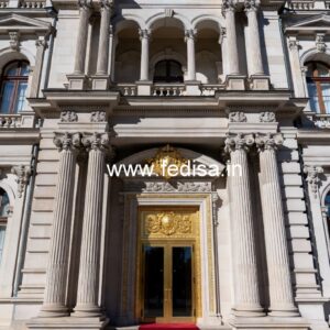 Luxury Hotel Front Design with Elegant Features No-2358