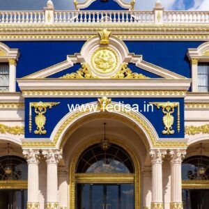 Luxury Hotel Exterior with Designer Facade No-2360
