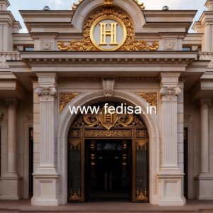 Grand Luxury Resort Front Design Inspiration No-2365