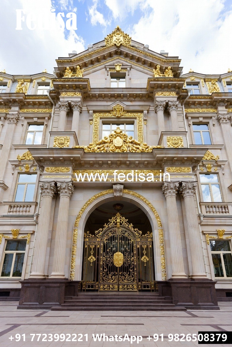 Modern Luxury Resort Front Elevation Design No-2372