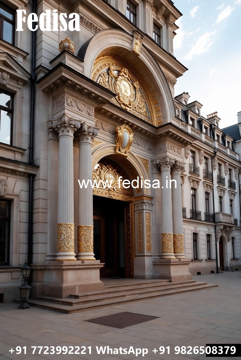 Luxury Hotel Exterior with Premium Facade Finish No-2375
