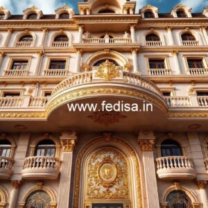 Luxury Resort Front Design with LED Lighting No-2382