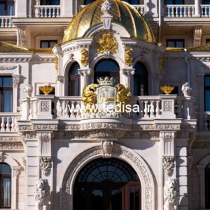 Luxury Resort Exterior with Modern Design No-2391