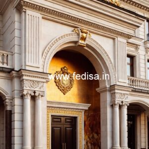 Premium Luxury Hotel Exterior with Lighting No-2397