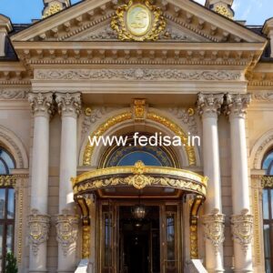 Modern Resort Gate Design for Hotel Entrances No-2420