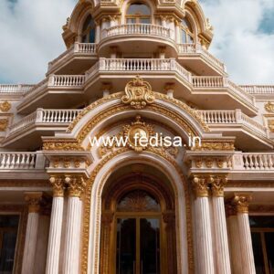 Elegant Hotel Driveway Entrance Gate Design No-2421