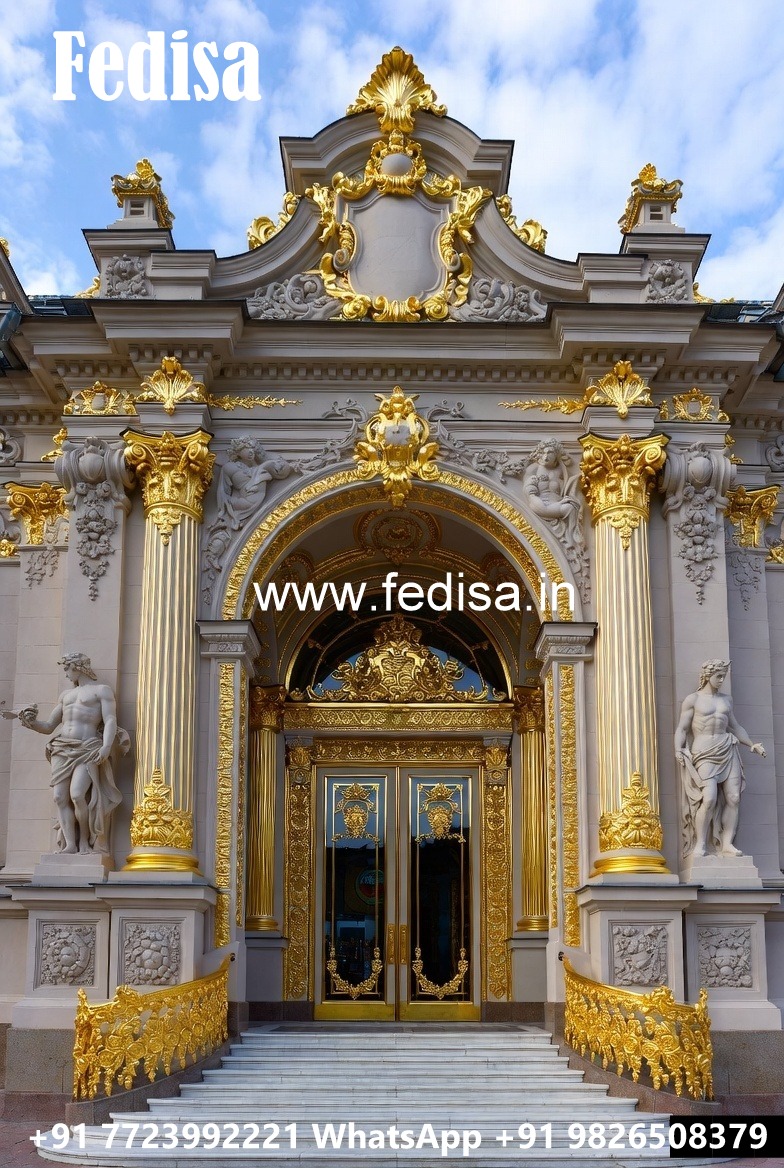 Elegant Resort Entrance Gate Design for Modern Hotels No-2432