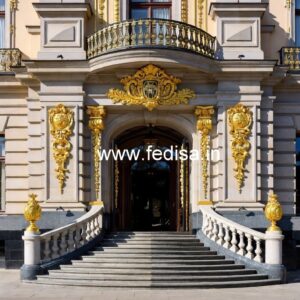 Hotel Front Gate Design for Luxury Hospitality Projects No-2434