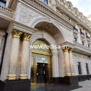 Hotel Entrance Gate Design with Traditional Touch No-2441
