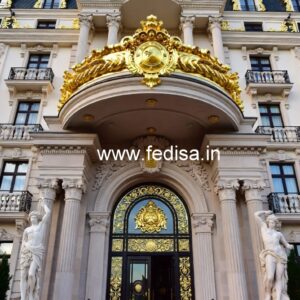 Modern Resort Entrance Gate Design for Luxury Stay No-2464