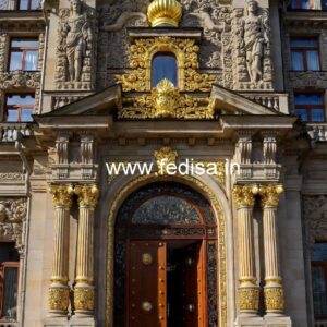 Hotel Exterior Main Gate Design Ideas No-2477