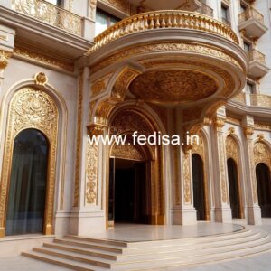 Luxury Hotel Front Entrance Architecture Inspiration No-2478