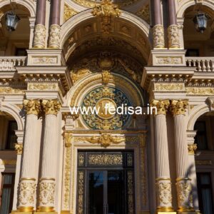 Hotel Main Entry Gate Design with Luxury Style No-2485