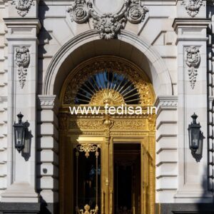 Contemporary Hotel Gate Design with Elegant Style No-2494