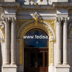 Premium Entrance Gate Design for Modern Resorts No-2496