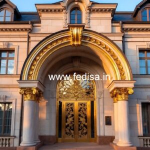 Grand Hotel Front Elevation Design Ideas No-2509