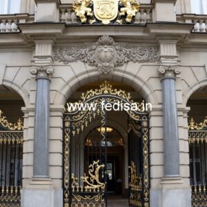 Hotel Exterior Elevation Design with Contemporary Appeal No-2515