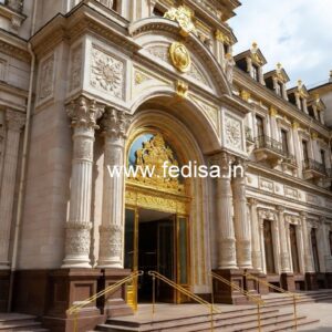 Hotel Front Elevation Design for Commercial Buildings No-2527