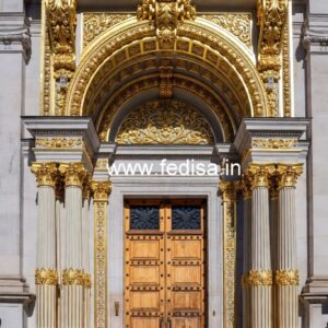 Luxury Hotel Building Front Elevation Design No-2533