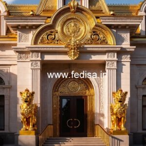 Luxury Resort Front Elevation Design Concepts No-2542