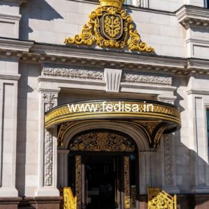 Elegant Hotel Exterior Design with Modern Features No-2552