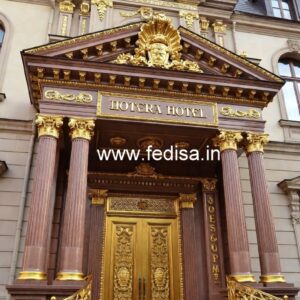 Grand Hotel Architecture Elevation Design No-2570