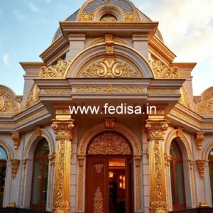 Grand Hotel Elevation Design for Luxury Stay No-2589