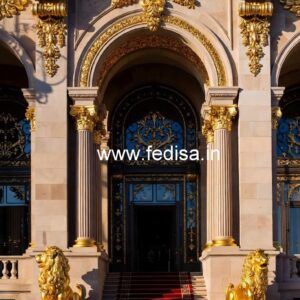 Hotel Entrance Elevation No-2619