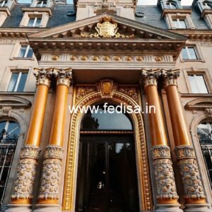 Elegant Building Elevation No-2689