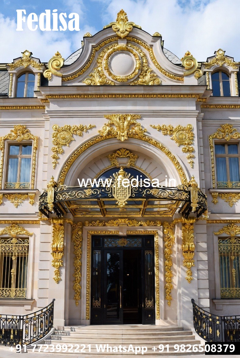 Luxury Hotel Front View Elevation Designs No-2817