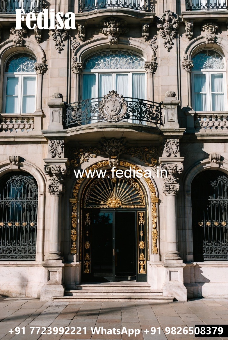 Modern Luxury Resort Front Elevation No-2826