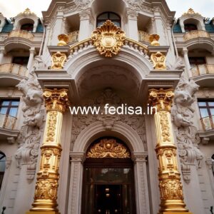 Hotel Elevation Designs for Luxury Resorts No-2836