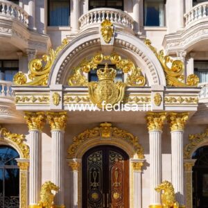 Hotel Exterior Elevation for Luxury Stay No-2845