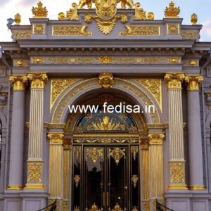 Luxury Hotel Exterior with LED Lighting No-2856