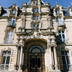 Contemporary Hotel Front Elevation Luxury No-2857