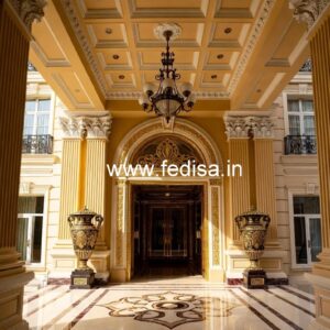 Luxury Hotel Exterior Design with Balcony No-2871