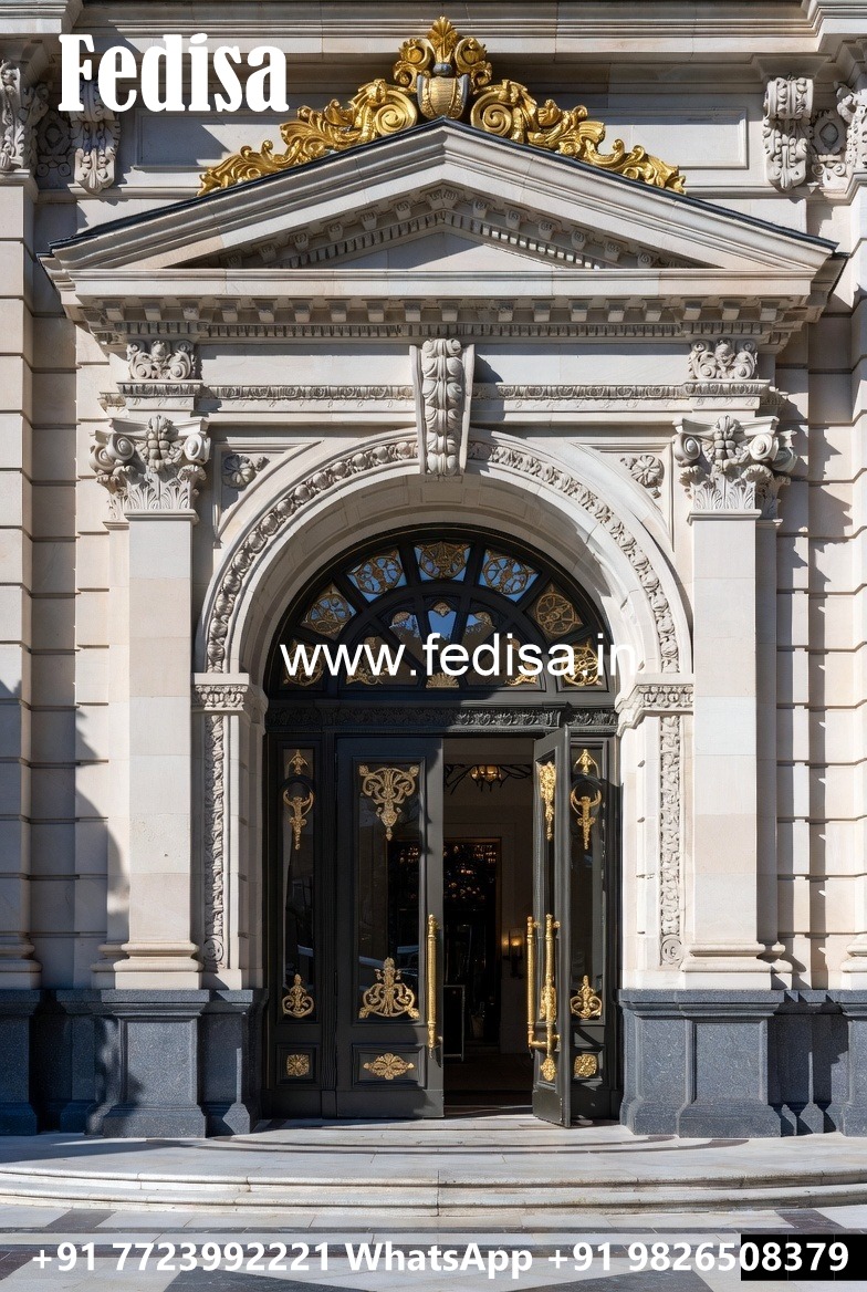 Luxury Resort Elevation with Elegant Lighting No-2890