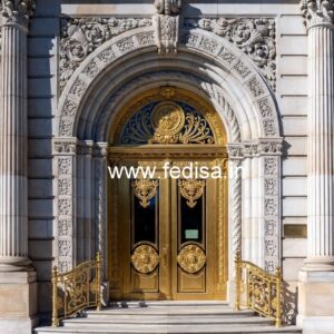Elegant Hotel Front Design with Luxury Style No-2903