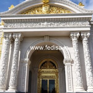 Luxury Hotel Exterior with Decorative Lighting No-2907