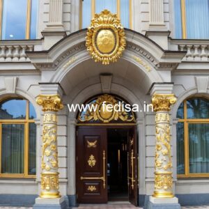 Elegant Luxury Hotel Front Architecture Ideas No-2920
